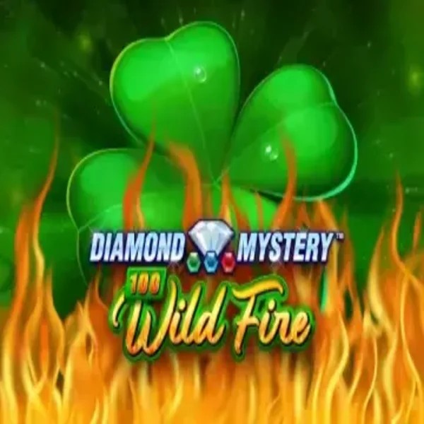 Diamond Mystery 100 Wild Fire slot visual from Greentube available on ggxbets.nl