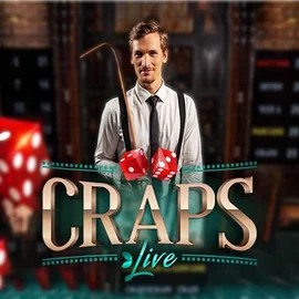 Live Craps slot visual from Evolution available on ggxbets.nl