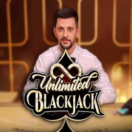 Unlimited Blackjack logo – Live Casino by Ezugi at Gxbet Casino